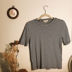 Madewell Black &White Stripped T-Shirt